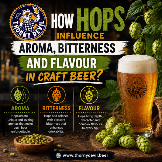 How Hops Influence Aroma, Bitterness and Flavour in Craft Beer?