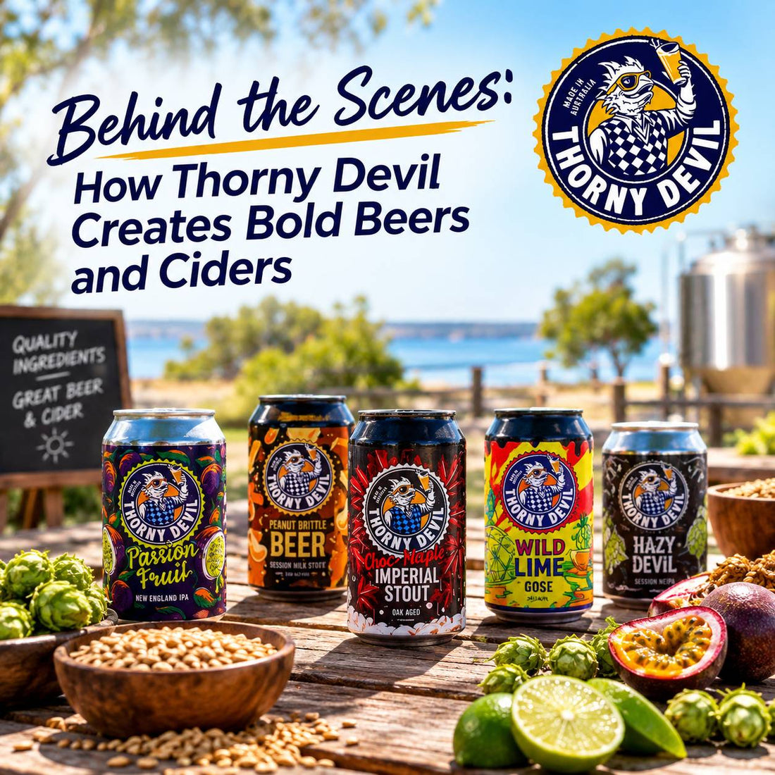 Behind the Scenes: How Thorny Devil Creates Bold Beers and Ciders