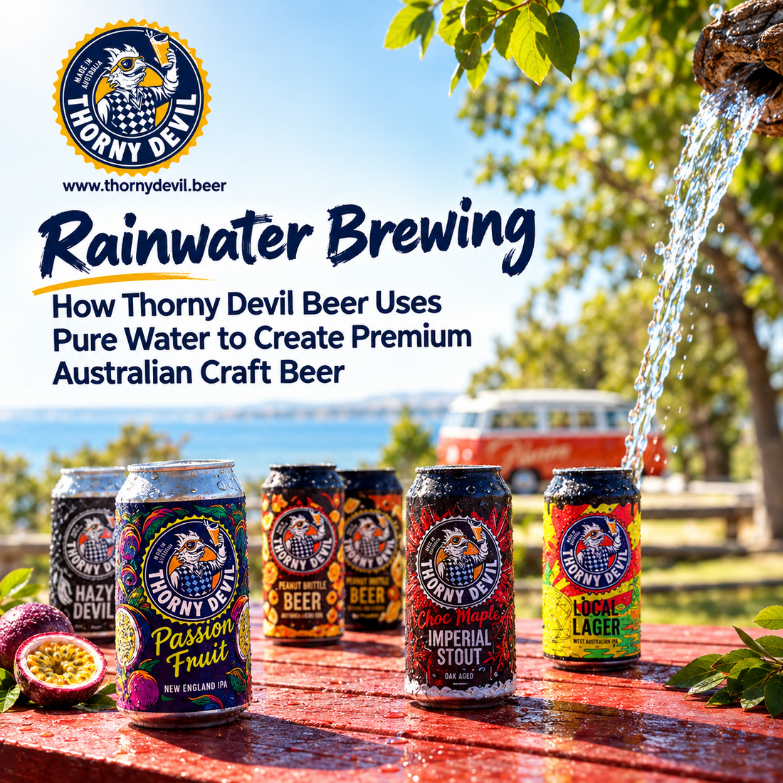 Rainwater Brewing: How Thorny Devil Beer Uses Pure Water to Create Premium Australian Craft Beer