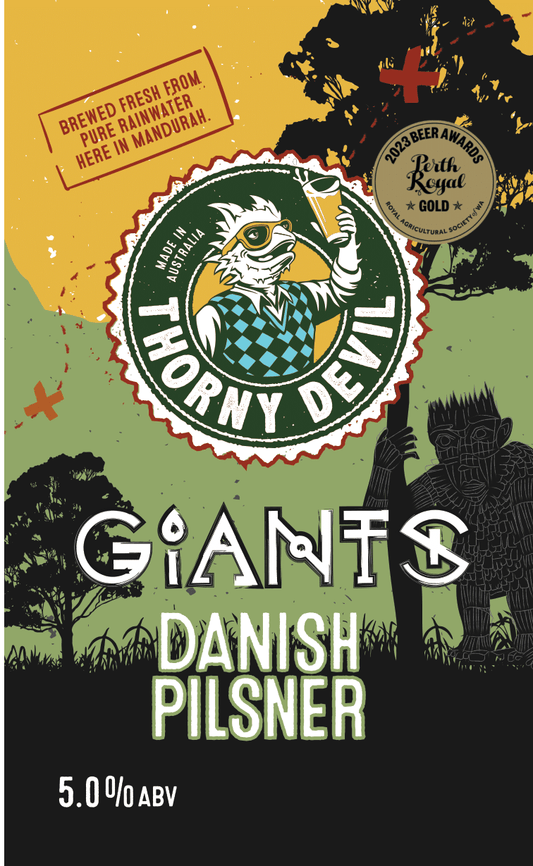 Giants Danish Pilsner - 5.0%ABV