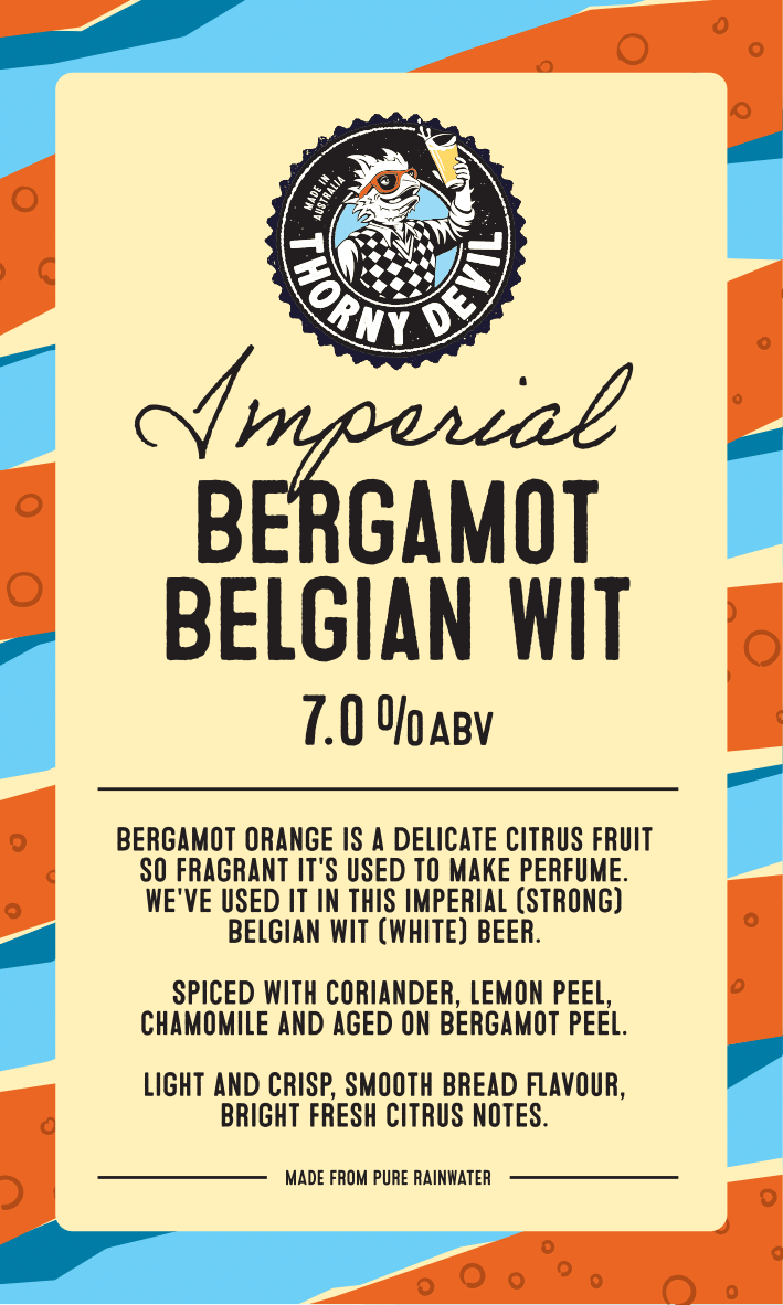 Imperial Bergamot Belgian Wit.