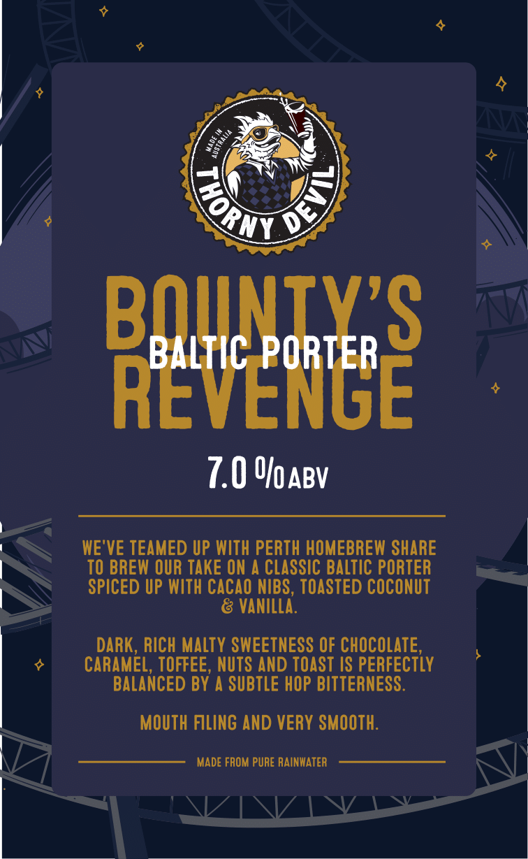 Bounty's Revenge Baltic Porter