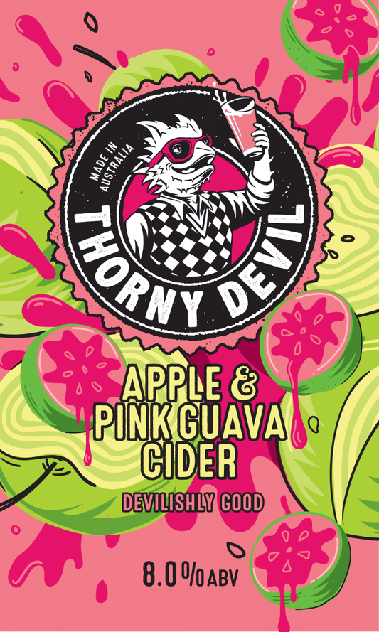 Apple & Pink Guava Cider