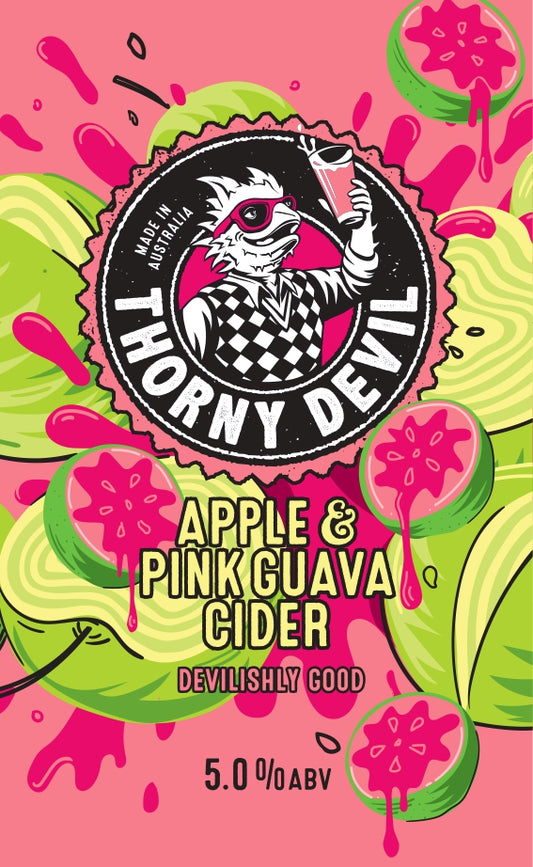 Apple & Pink Guava Cider